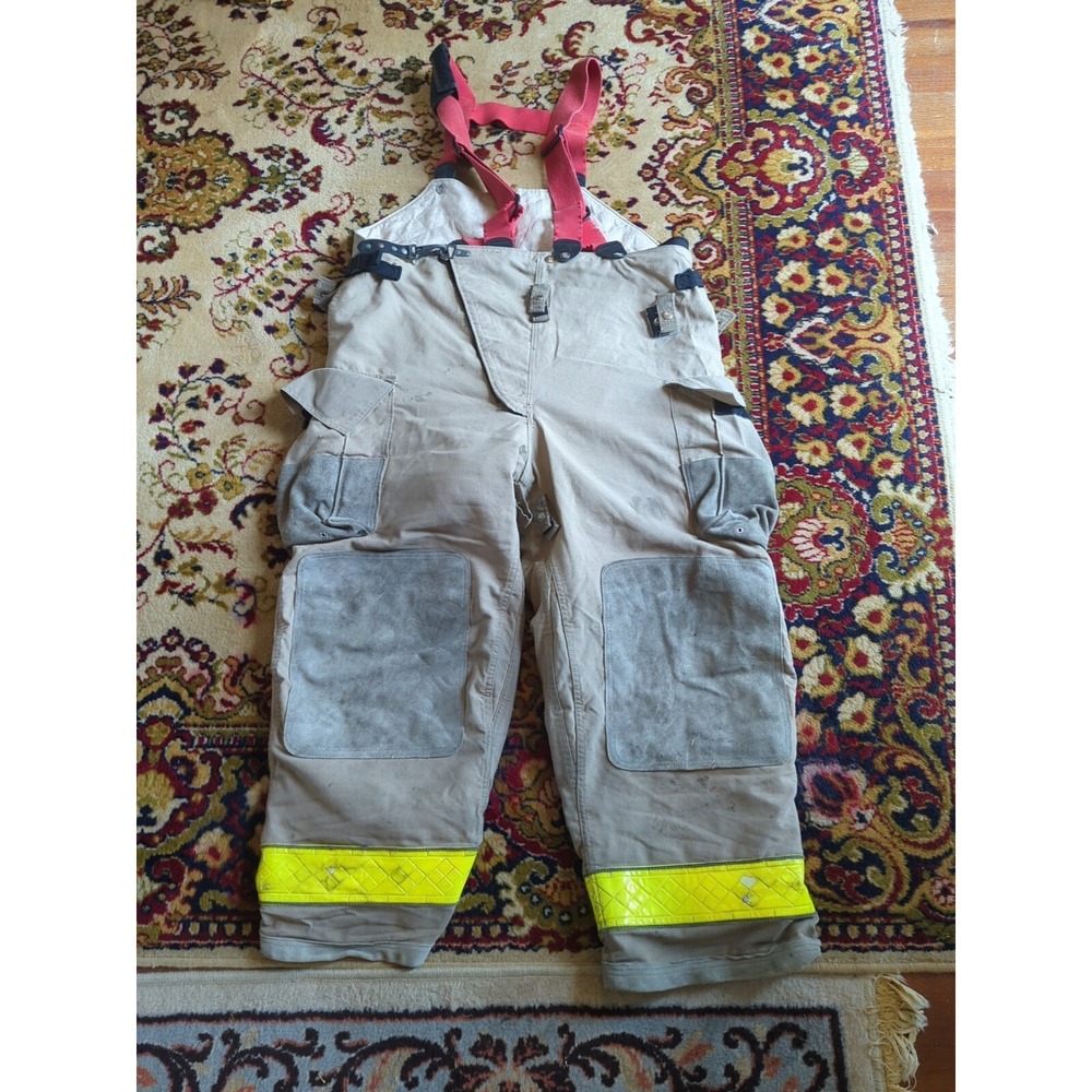Retired‎ Firefighter Gear Turnout Pants FIRE USED Size 46 X 30 See Pics
